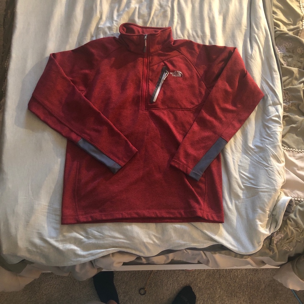 The North Face Vibrant Red Fleece Jacket